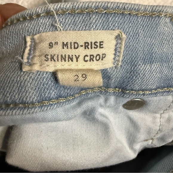 Madewell Light Blue Skinny Jeans High-Waisted - Picture 13 of 14
